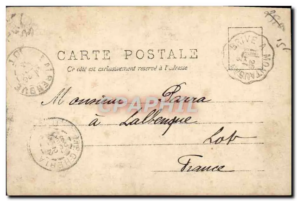 Bonnes Sœurs — V. L'Ouvroir — G.L. 3031 - Verso