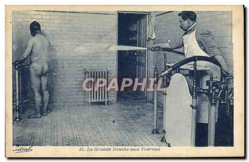 La Grande Douche en los Termales — Editor Ideal, n° 35 - Anverso