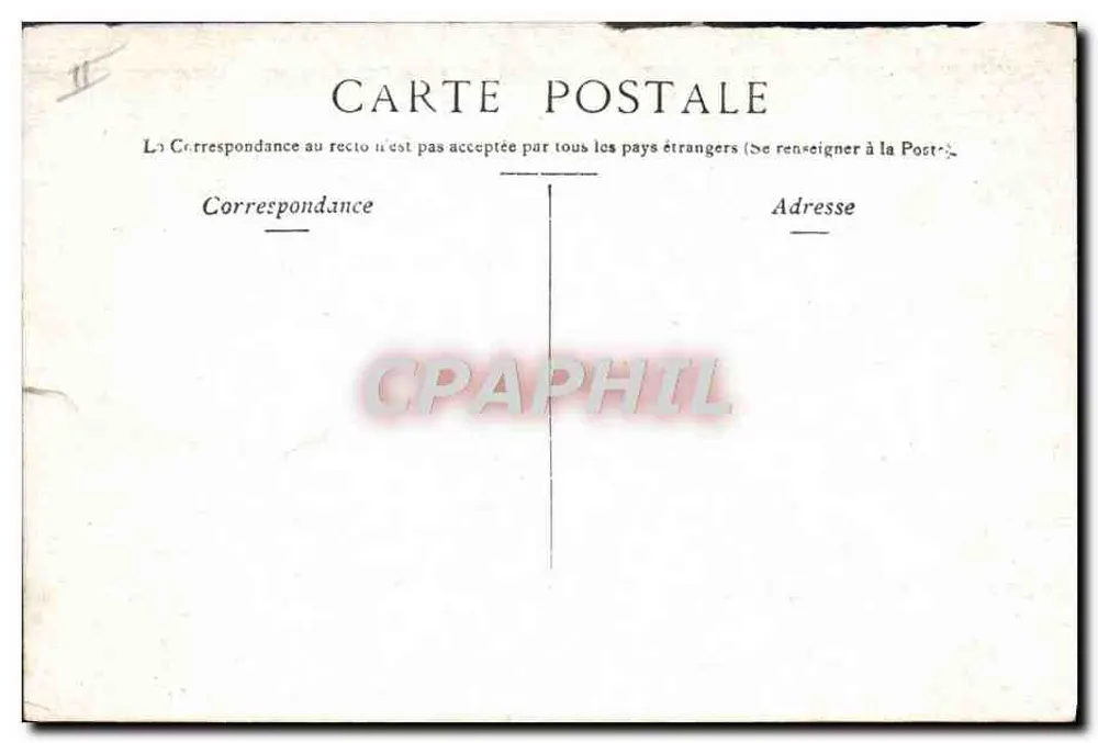 Vichy — Parque e Fontes dos Célestins — Staerck & Paris, n° 8713 - Verso