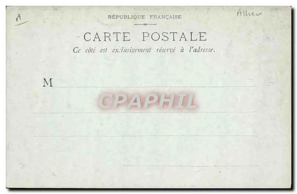 Fonte Grande Grille — Vichy — editor não visível - Verso