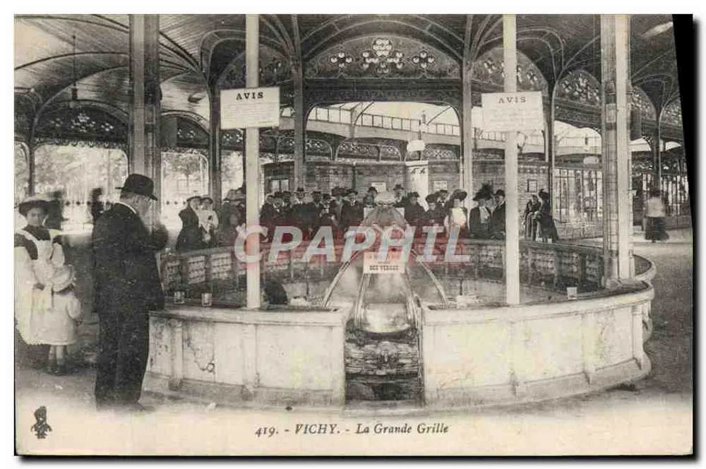 Vichy - A Grande Grade — n° 419 - Frente