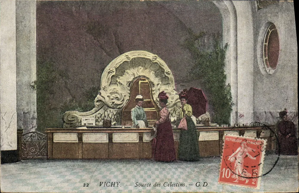 Vichy — Fonte dos Celestins — G.D. n°22 - Frente