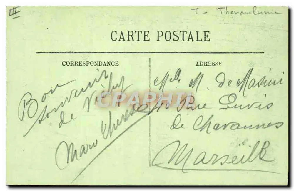 Belle-Rive-sur-Allier — A Fonte Intermittente — LL. n°106 - Verso