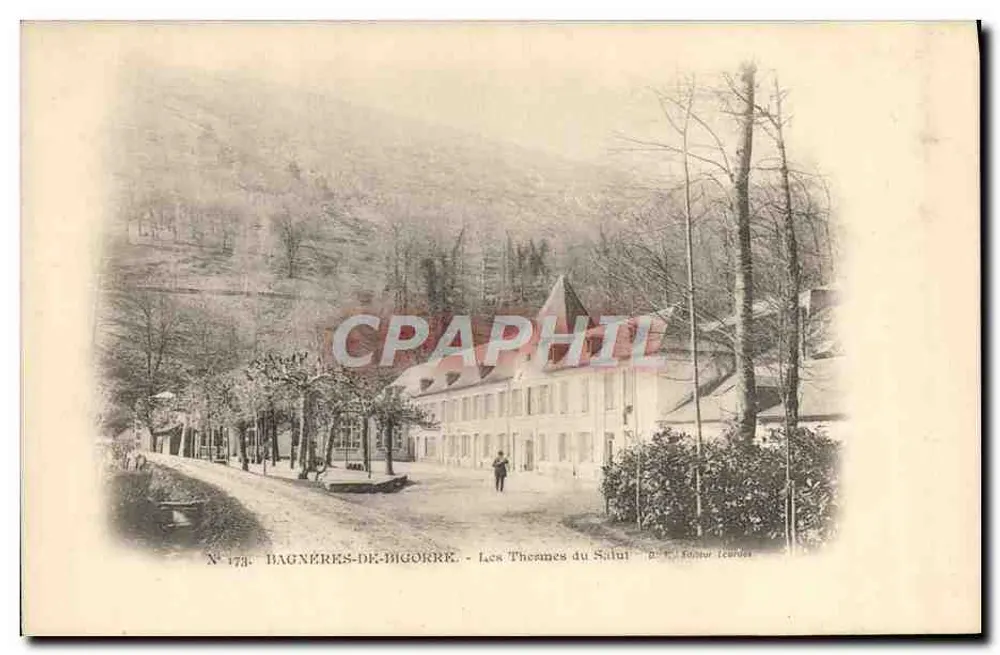 Bagnères-de-Bigorre — Les Thermes du Salut — Verlag T. Lourdel, Nr. 174 - Vorderseite