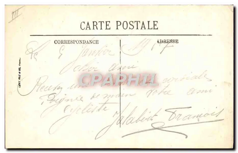Compiègne — Die englische Artillerie zum Kampf — Vise Paris Nr. 156 - Rückseite