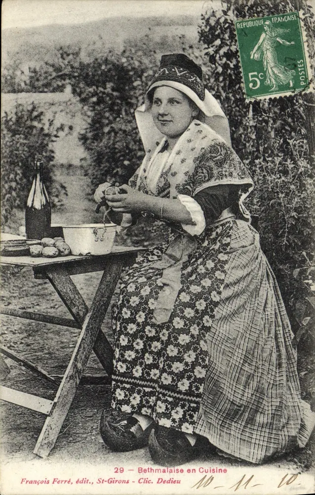Bethmalaise na Cozinha — François Ferré, editor, St-Girons - Clic. Dedieu, n°29 - Frente