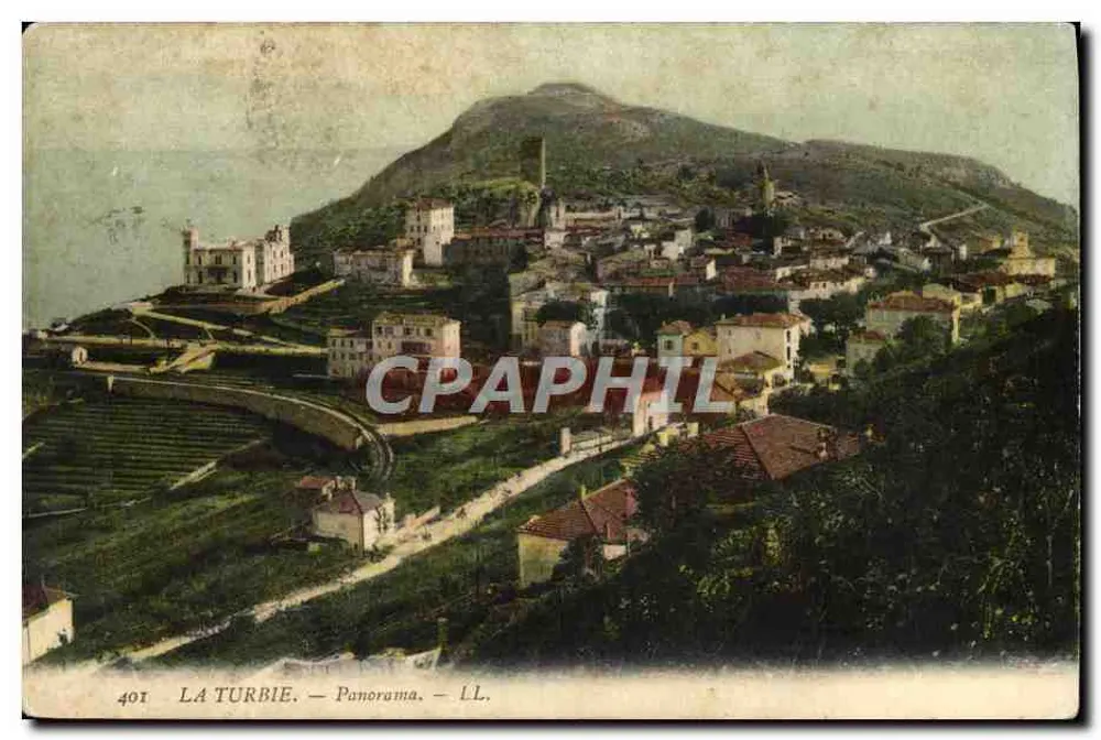 La Turbie — Panorama — LL. n°401 - Frente
