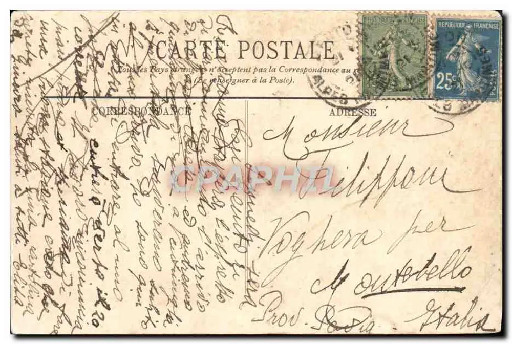 La Turbie — Panorama — LL. n°401 - Verso