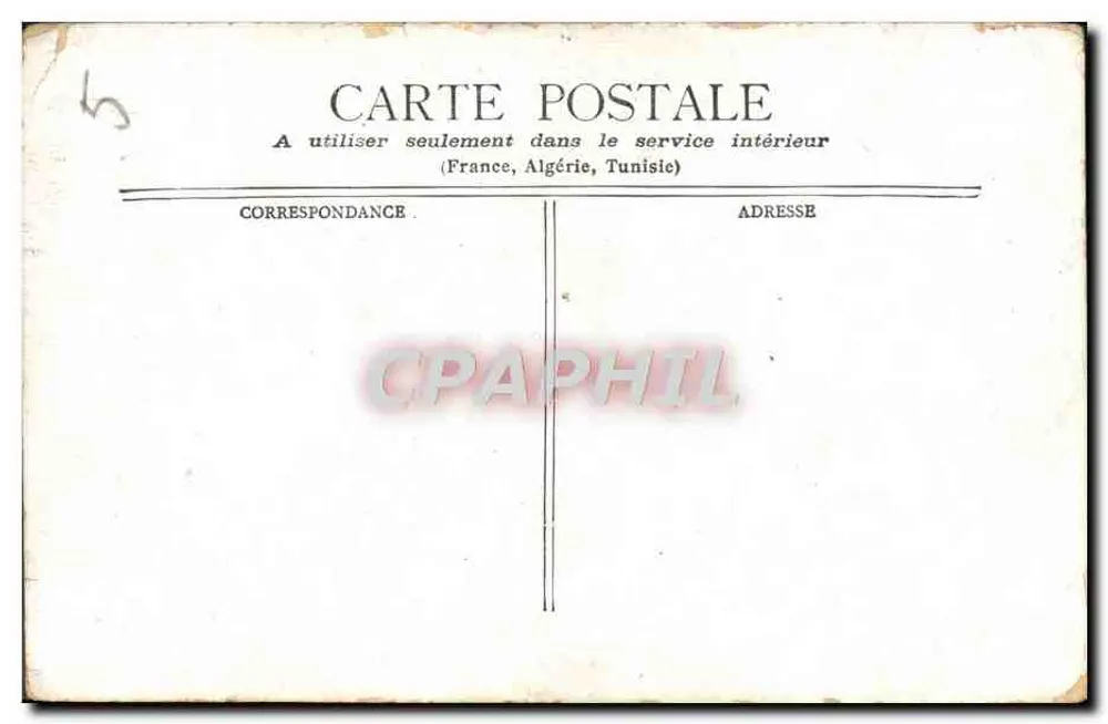 Paris - Le Panthéon & Église Ste. Geneviève — Sandoz & Comp. (2e arrondissement) - Rückseite