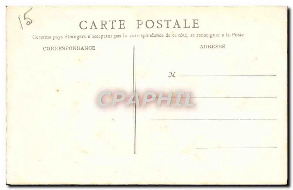 Tomba di Carnot — Cappelle del Panthéon — B. F., Parigi - Verso