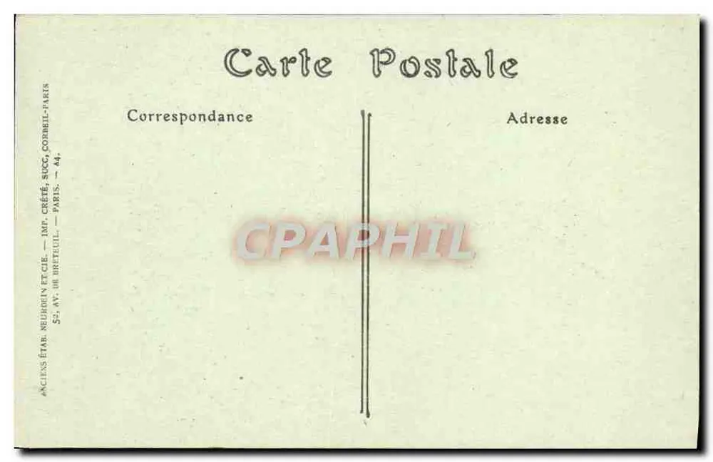 Paris — Jardin des Tuileries, la Vérité, von Cavelier - Rückseite