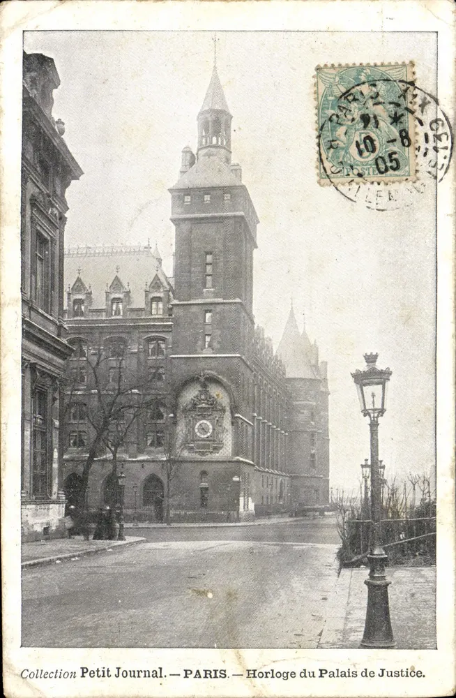 Paris — Horloge du Palais de Justice — Collection Petit Journal - Vorderseite