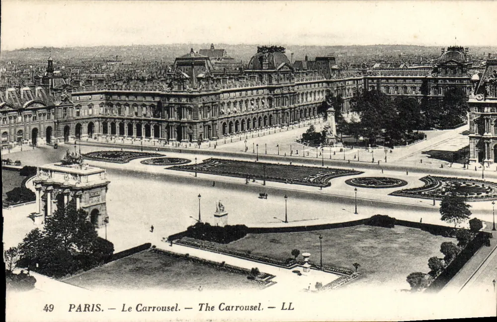 Paris — O Carrousel — LL — n°49 - Frente