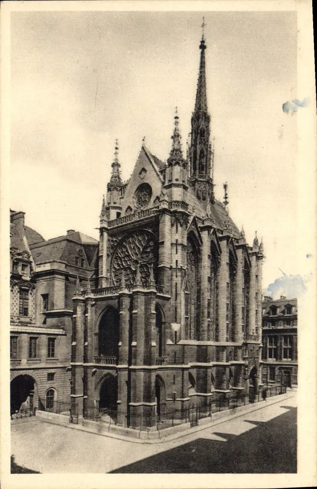 Paris - A Santa Capela — editor Serv. Comercial Monuments Historiques, Paris - Frente