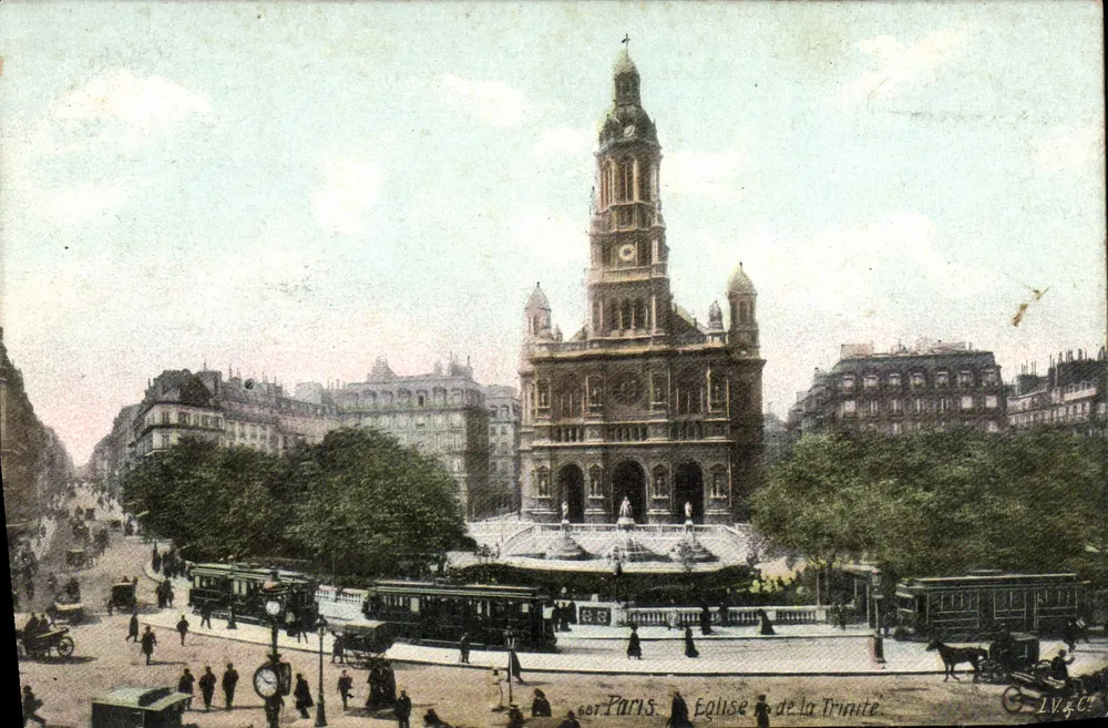 Igreja da Trindade — Paris — L.V. & Cie - Frente