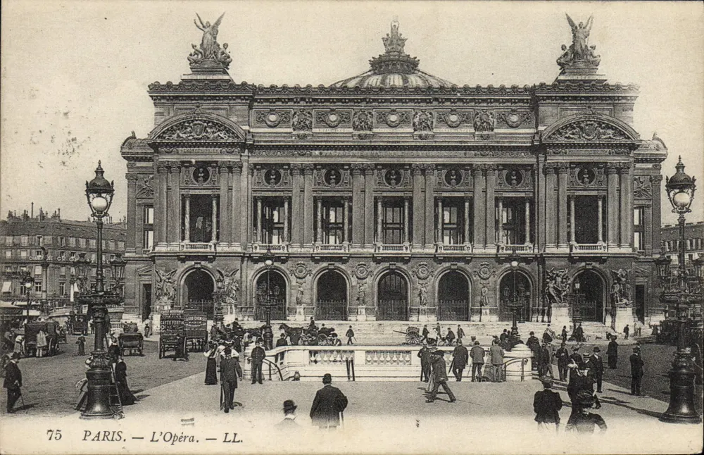 Paris — O Ópera — LL. — n°75 - Frente
