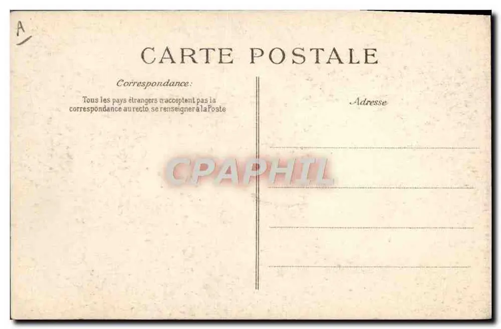 Cardinal Amette — retrato em traje pontifical — Firre Pailh, fotógrafo - Verso
