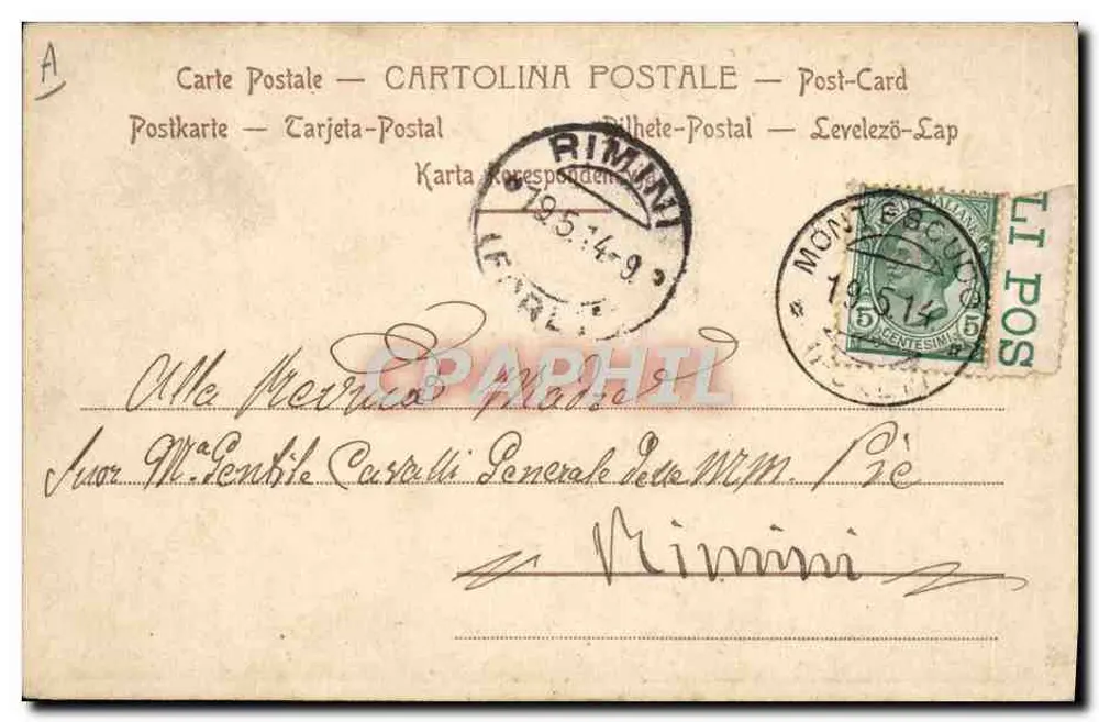 Papa Sisto V — Eleição e morte — L. Berlom, Roma - Verso