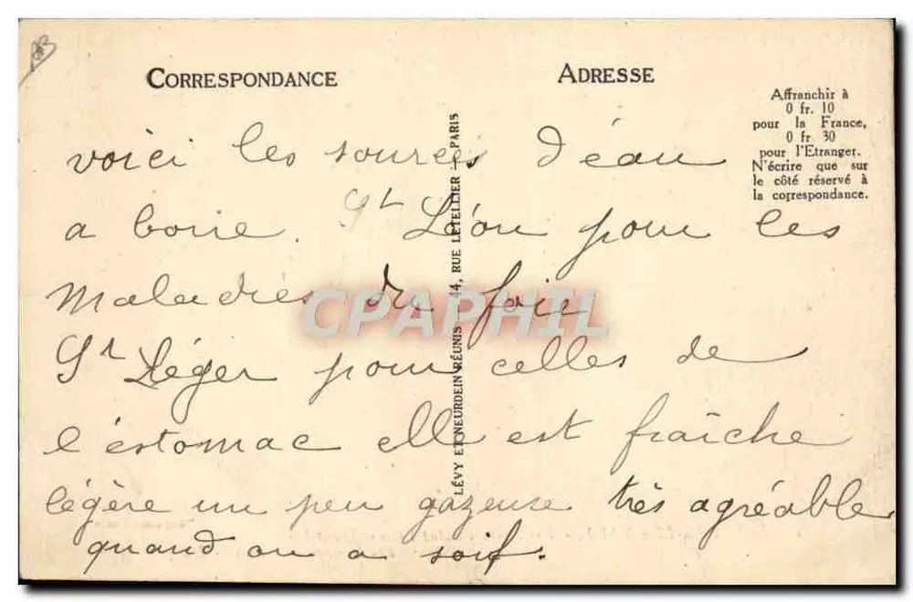Pousses-les-Eaux — Quellen Saint-Léon und Saint-Léger, Die Wasserbringer — Derennes Éditions - Rückseite