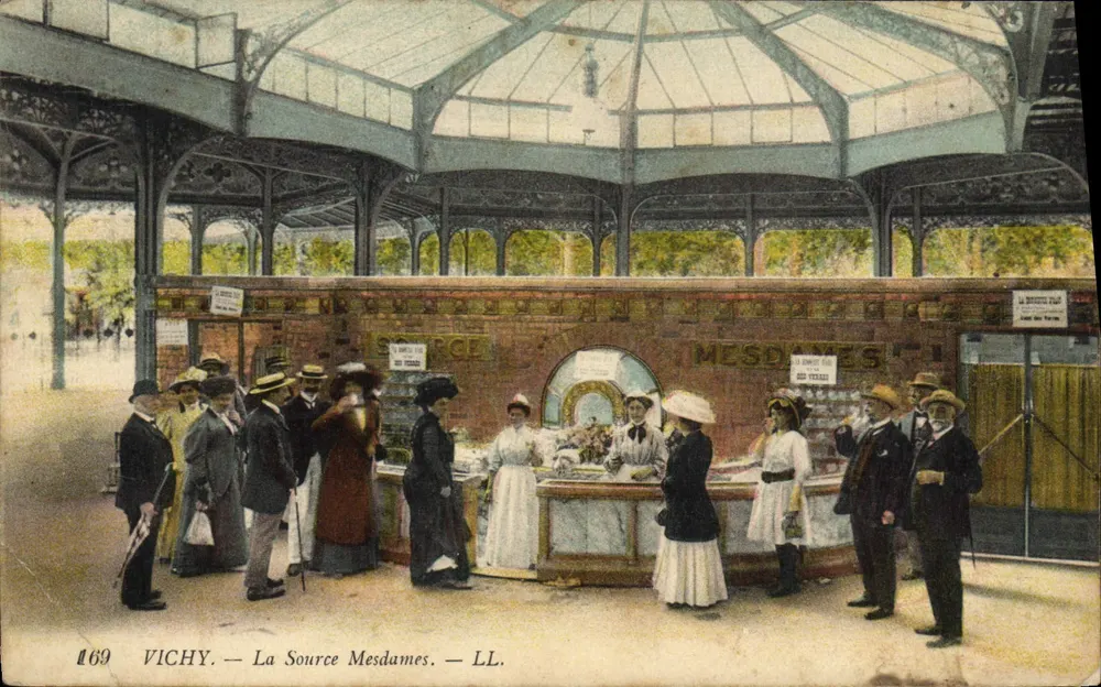 Vichy — A Fonte das Senhoras — LL. — N° 169 - Frente