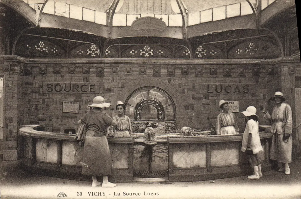 Vichy - Źródło Lucas — n° 30 - Awers