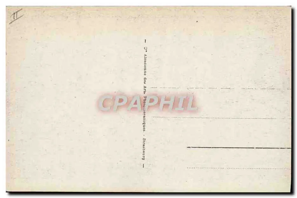 Vichy - Fonte Grande Grille — editor 'Album des Arts Photographiques, Strasbourg' — n° 33 - Verso