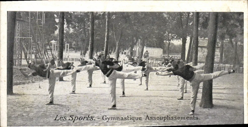 Ginnastica - Allungamenti — Sport — editore non visibile - Recto