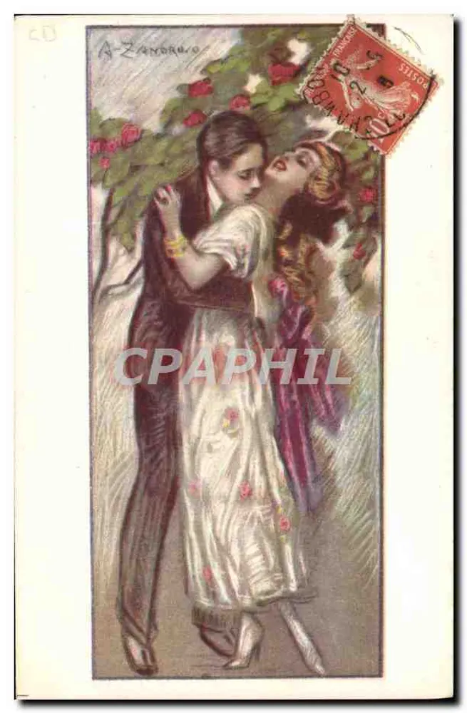 Zärtliche Küsse — Serie 89 — Italienische Ausgabe - Vorderseite