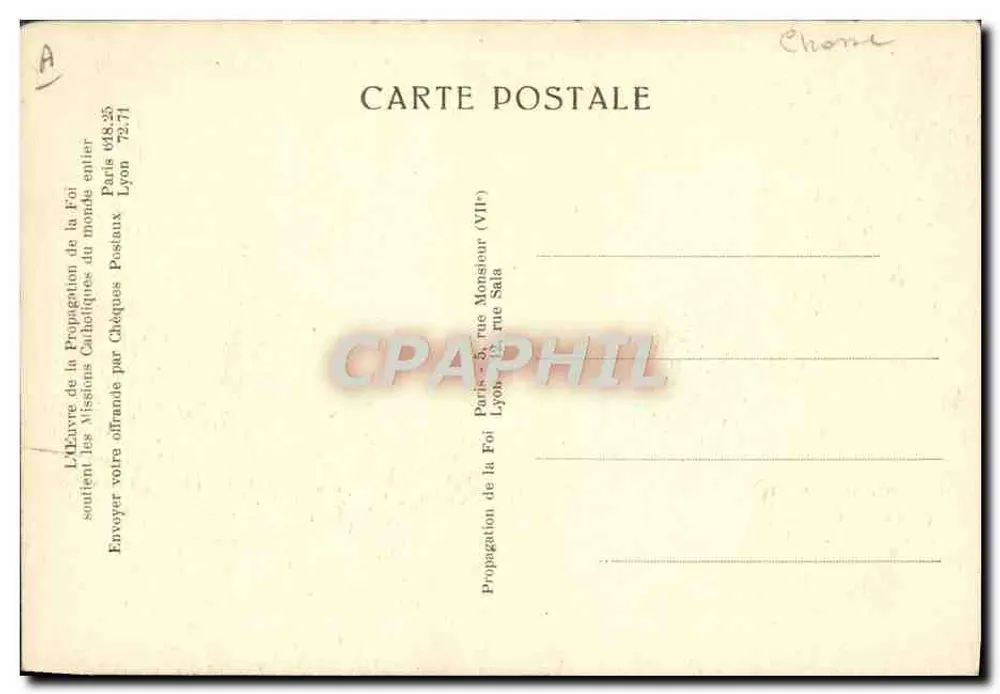 Indien (Mysore) — Mgr. Despatures der Missions Étrangères jagt den Krokodil in der Wildnis — Helio Braun, Paris - Rückseite