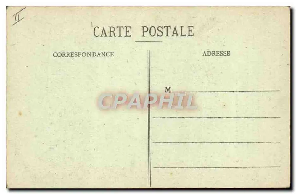 Reconstituição de um obus alemão de 420 — Frente da Alsácia — A. Bouteiller, editor fotográfico, Épinal, n° 720 - Verso