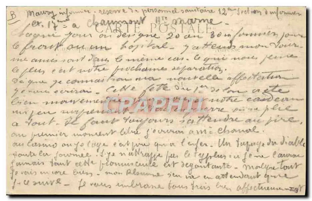 Rollende Küche der britischen Armee — Der Krieg von 1914 — L. C. H. Paris - Rückseite