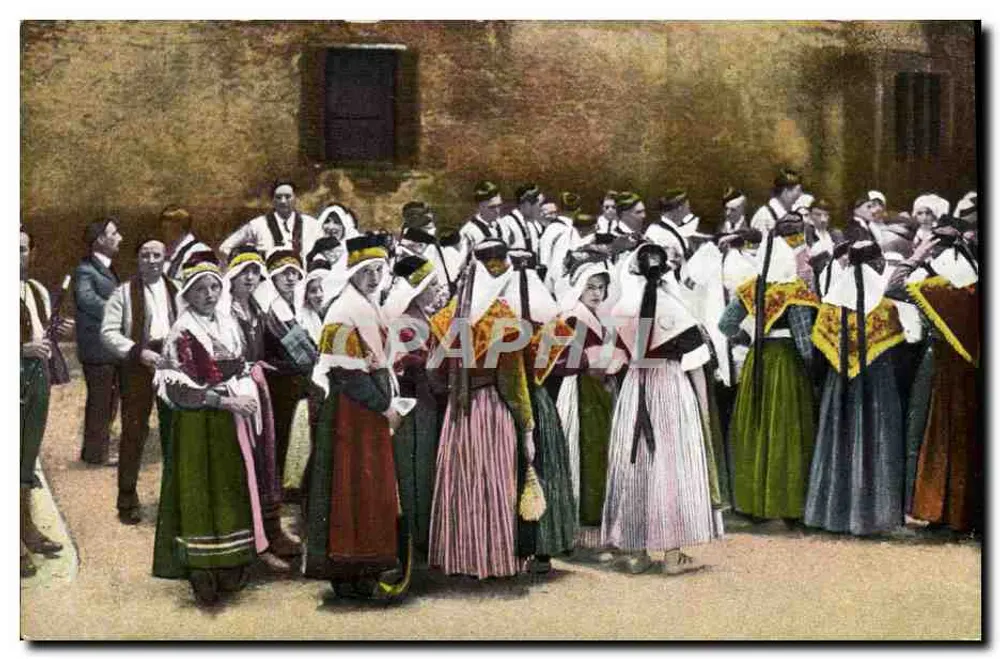 Los viejos trajes pirenaicos — 12. Bethmalaises (Ariège) — Ediciones L'Éden, Toulouse - Anverso