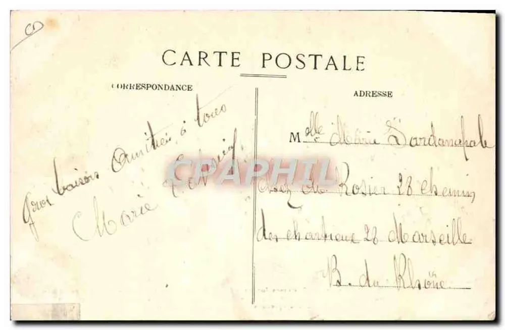 Fêtes de St-Girons (Ariège) — Großer Wettbewerb lokaler Kleidung — Typen von Massat — Photo Faure, Verlag Séguin (Ariège) - Rückseite