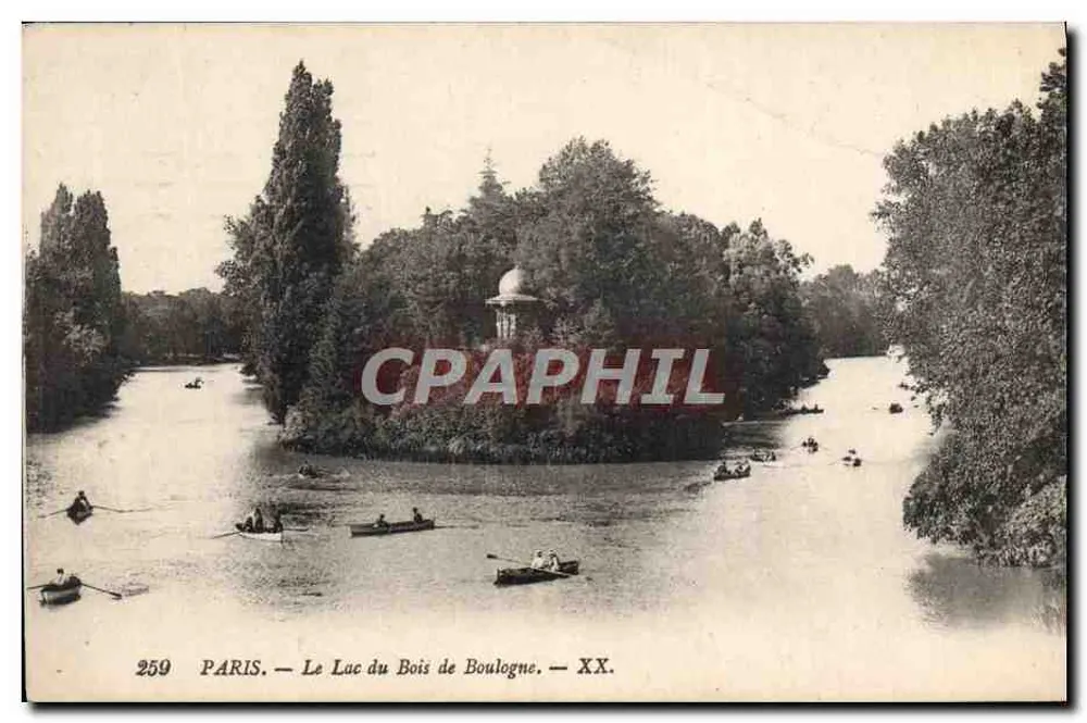 PARIS — See des Bois de Boulogne — 259 - Vorderseite