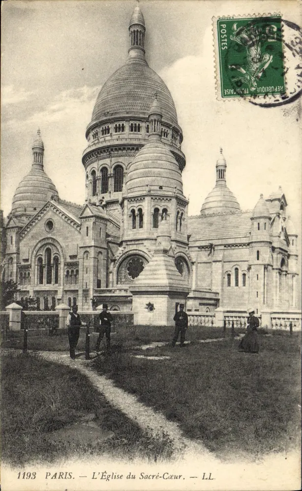 Paris — Die Kirche des Heiligen Herzens — LL, n° 1193 - Vorderseite
