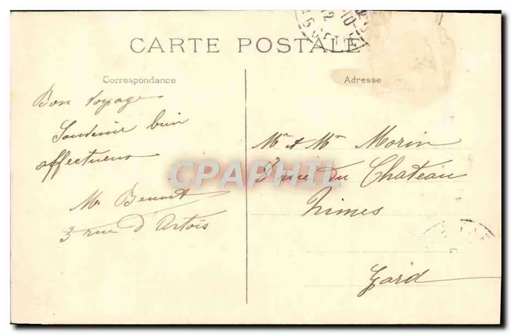 Paris — Perspectiva dos Invalidos e Ponte Alexandre III — J. H. - Verso