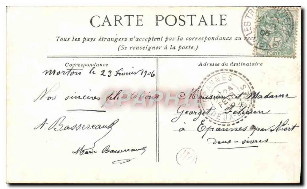 Paris — Saint-Germain-l'Auxerrois — LVC.805 - Verso