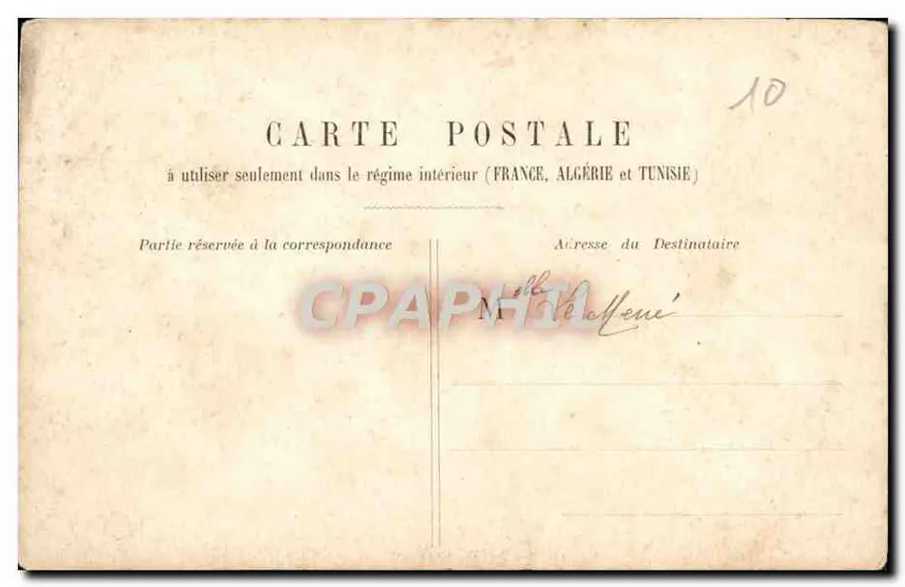 Colunata do Louvre — Paris — editor desconhecido, n° 13 - Verso