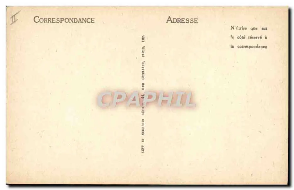 Cattedrale di Avignone — Urbain V (Guillaume Grimoard) — Imp. Lév et Mondon, Parigi - Verso