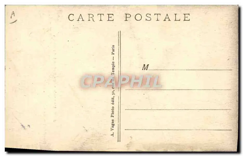 Herr Roland Gosselin — Bischof von Mosynopole — A. Vague Photo, Paris - Rückseite