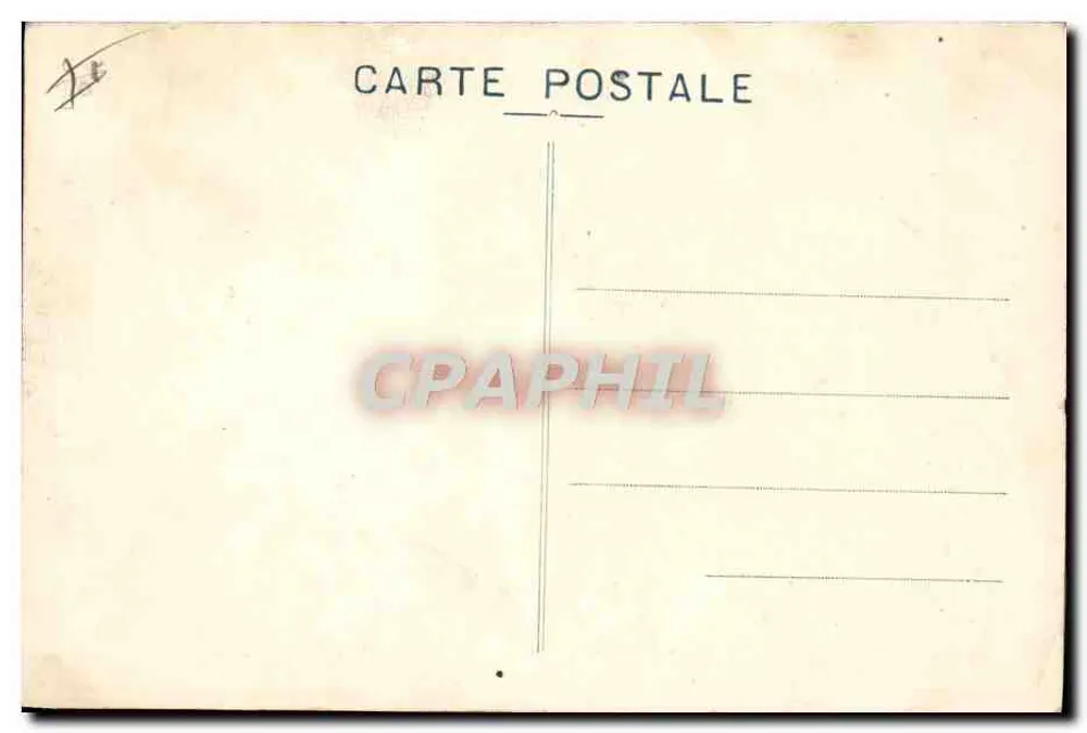 O Cardeal ANDRIEU — Bordeaux — Marcel Delinoy, Fototipo - Verso
