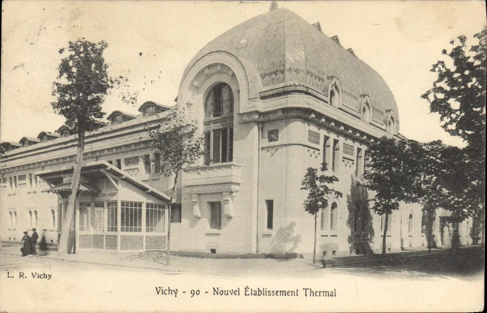 Vichy - Neues Thermalbad — L. R. Vichy - 90 - Vorderseite