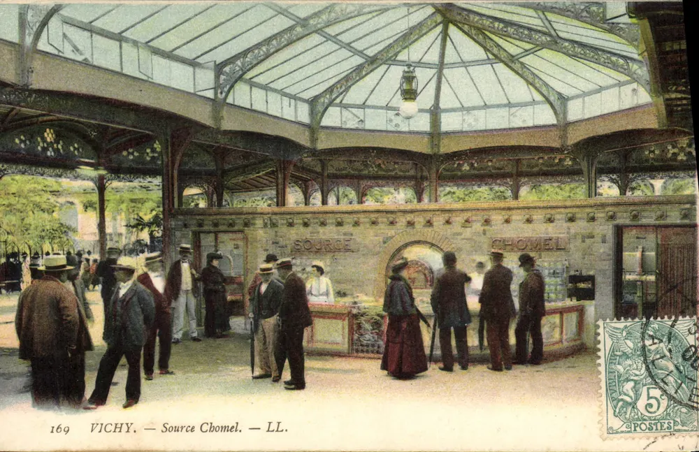 Vichy — Fonte Chomel — LL. n°169 - Frente