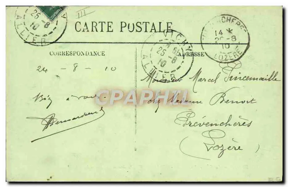 Vichy — A Fonte dos Célestins (M. Lucien Woogt, Arquiteto) — LL. - Verso