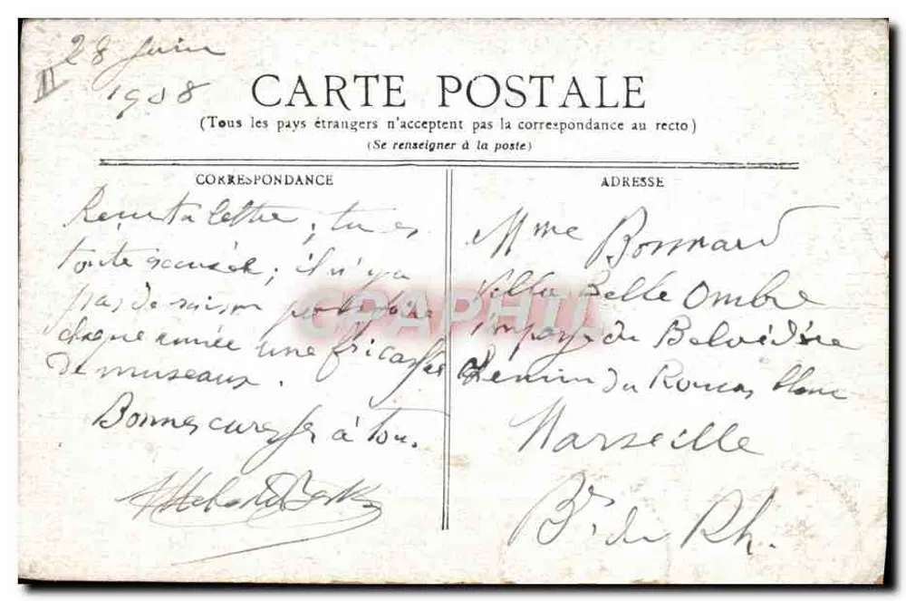 Vichy — FONTANA CHOMEL — Staergmje, Paris - Verso