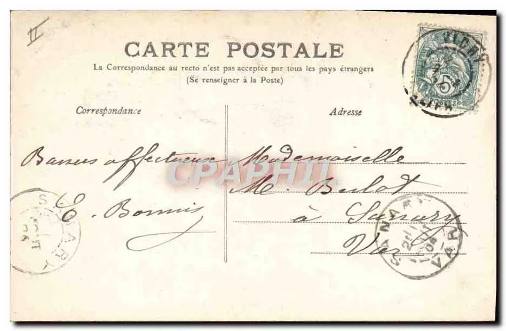 Vichy - Fonte Mesdames — L.R. 91 - Verso