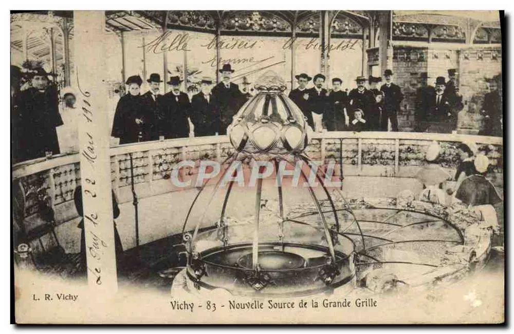 Vichy - Neue Quelle der Grande Grille — L. R. Vichy, n°83 - Vorderseite