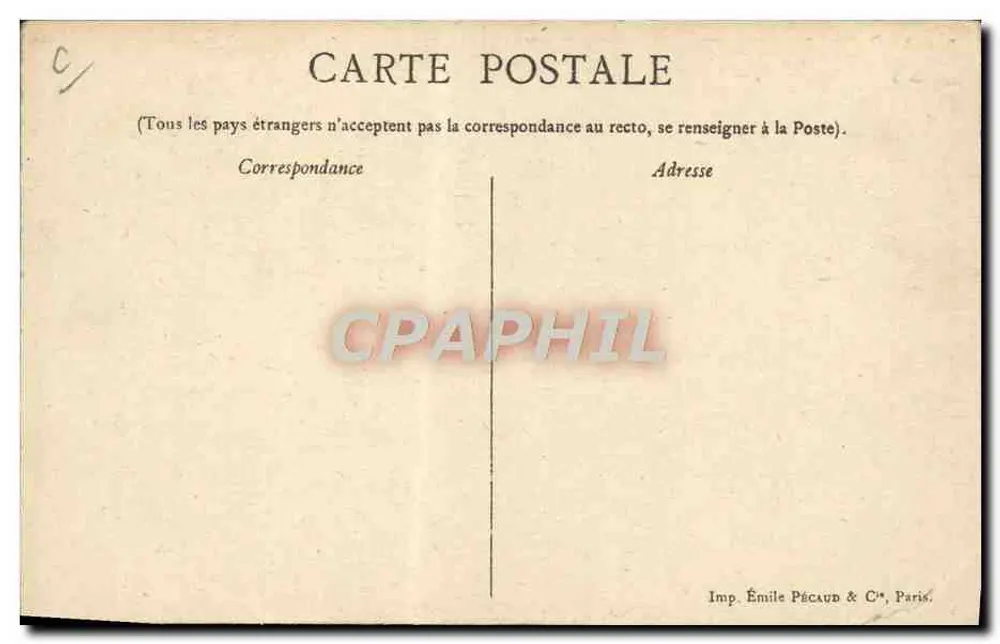 Les Sports.- Assaut au sabre — scène d'assaut au sabre avec spectateurs, éditeur Imp. Émile Pécoud & Cie, Paris - Rewers