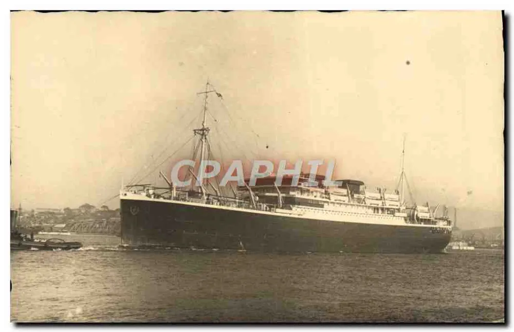 Navio de linha — porto - Frente