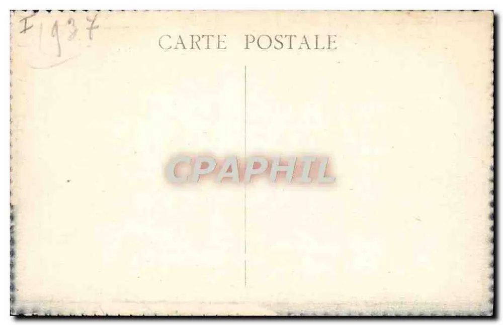 Marseille — Leuchtturm Sainte-Marie — n° 1937 - Rückseite